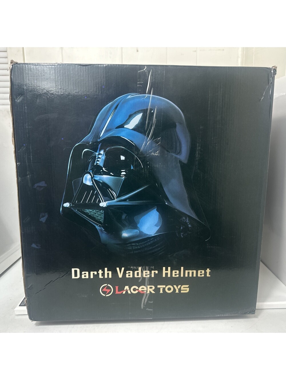 Lager Toys Darth Vader Helmet 1/1 Wearable Electronic Voice Changer Prop Replica